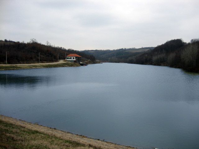 Jezero Duboki potok - Barajevo, mart 2012.